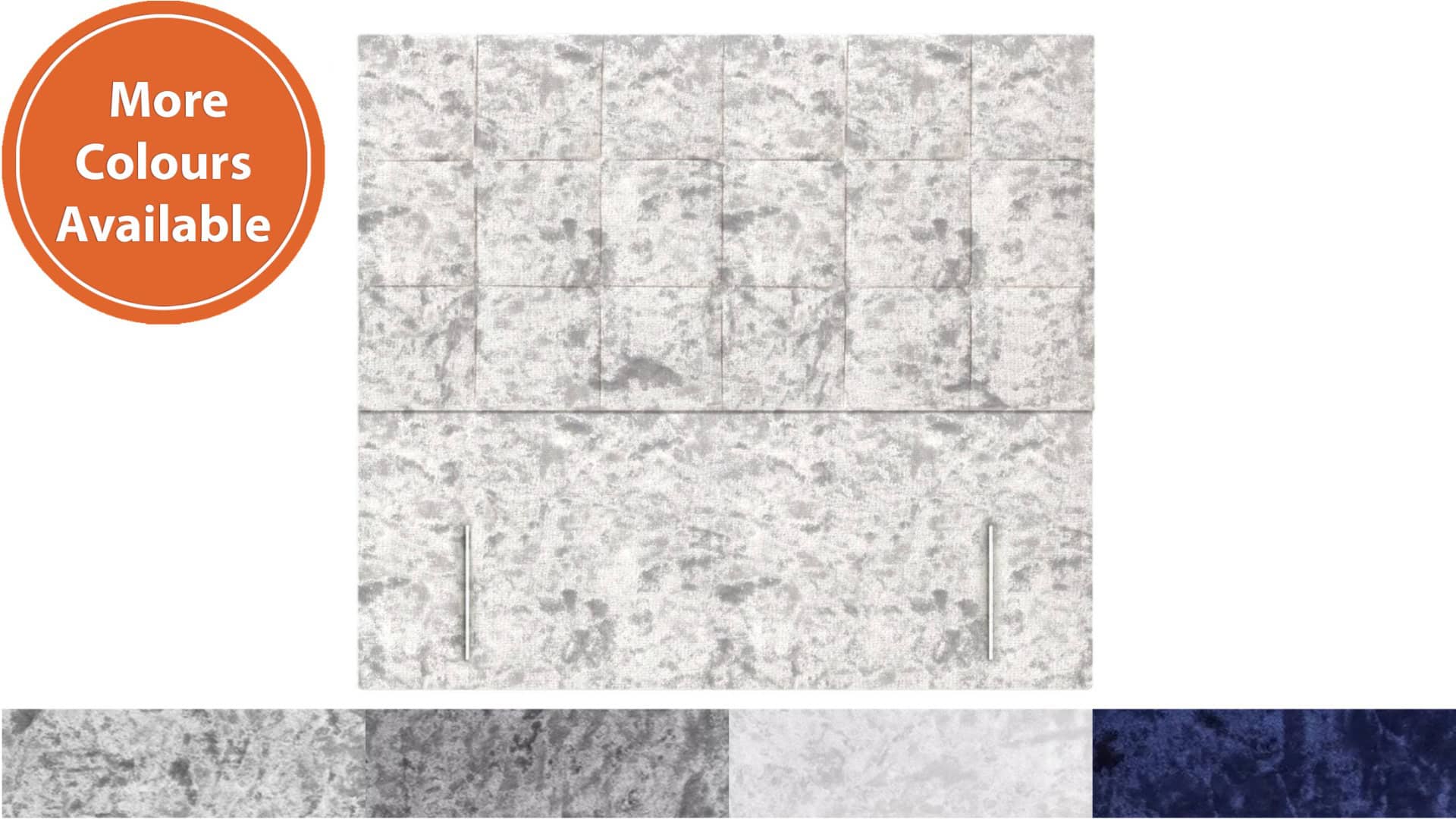 Apollo 4ft Venice Headboard in Glitz Fabric