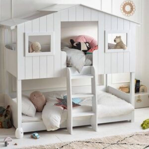 Wiluna Treehouse Bunk Bed - White